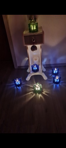 Teelichthalter windlicht glas - windlicht,