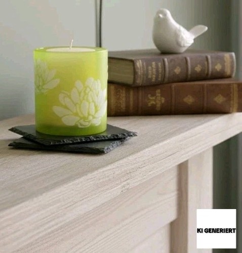 Teelichthalter glas grün - teelichthalter,