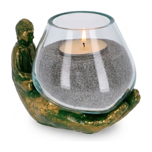 Teelichthalter buddha figur - teelichthalter,