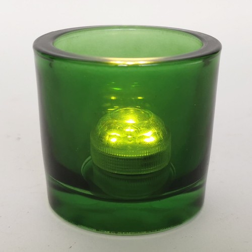 Windlichter glas grün - x,