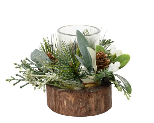 Teelichthalter glas 10cm - 10cm,