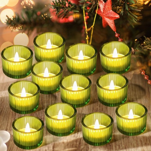 Teelichtgläser 12er set - teelichtgläser,