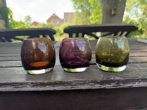 3er set massive glas - 3er,