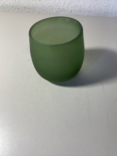 Teelichtglas grün 5 cm - 9,5,