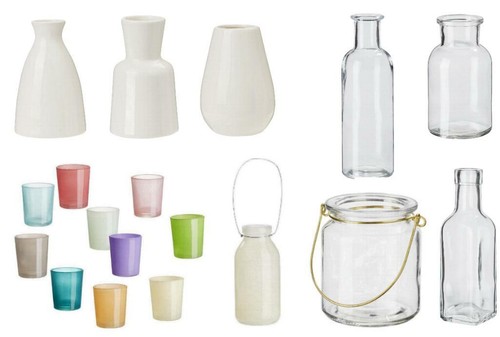 Deko vase teelichthalter - vase,