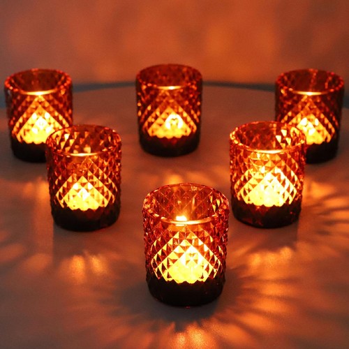 Teelichthalter glas vintage - teelichthalter,