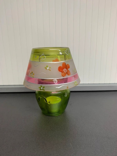 Windlicht glas teelichthalter - glas,