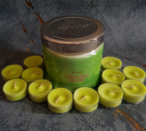 Partylite gezuckerte birne set - gezuckerte,